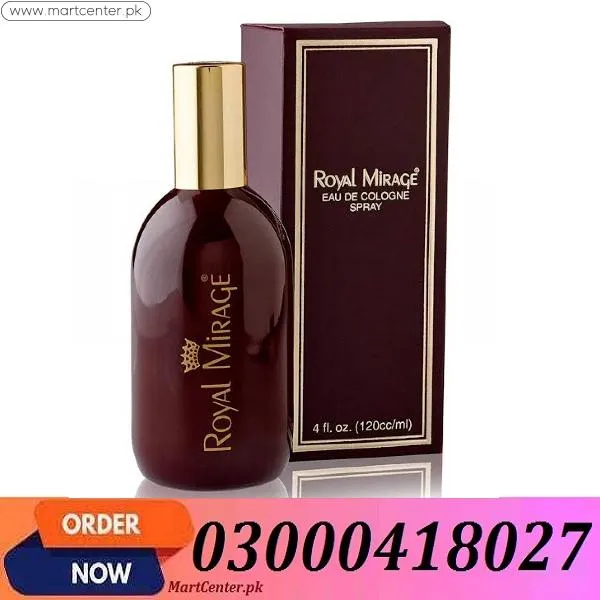 Royal Mirage Eau De Cologne 120ML Unisex Perfume in Pakistan